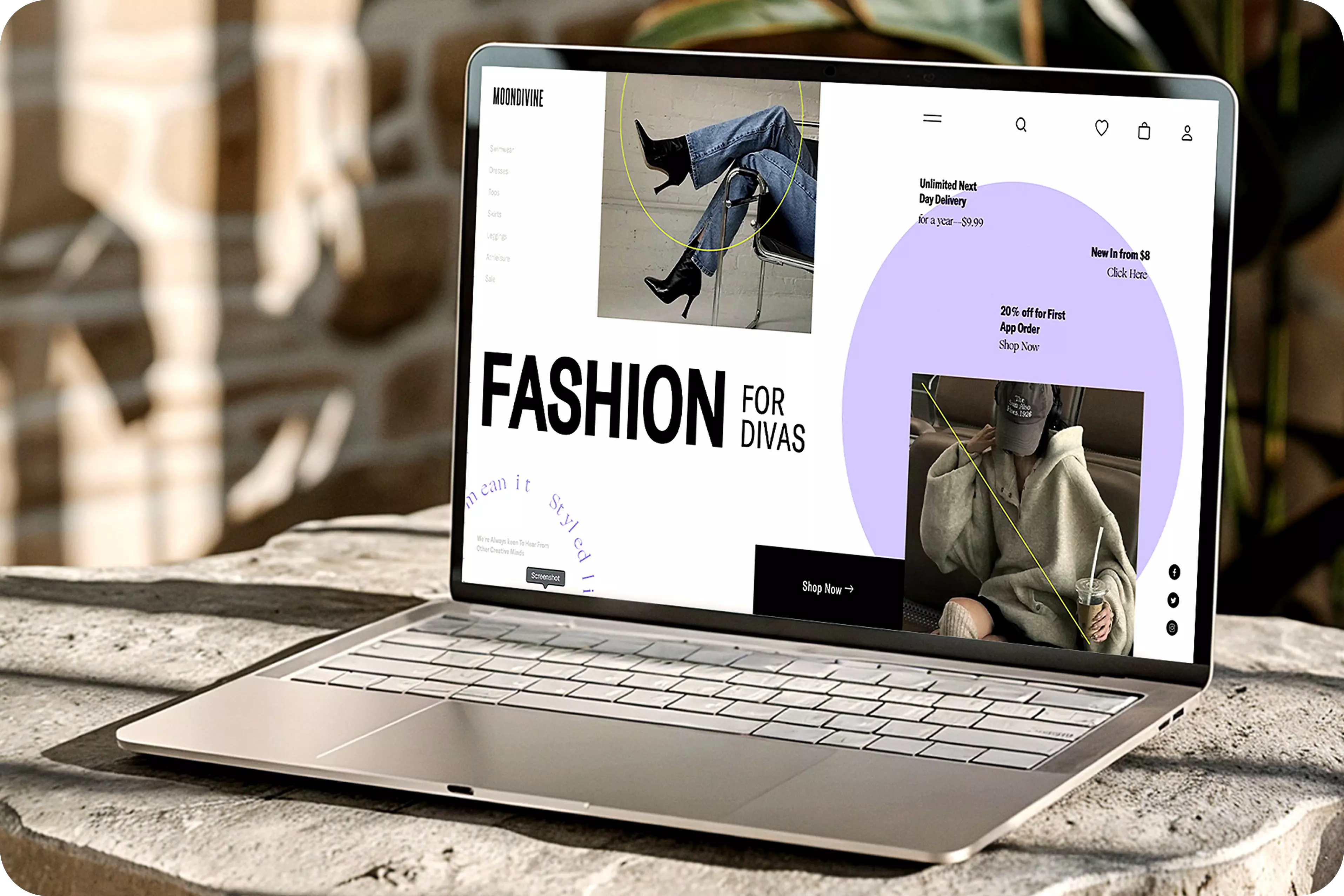 MoonDivine UI detail